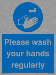 Please wash your hands regularly